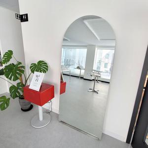 아치형 대형 전신거울 벽부착 스탠드형 미용실경대