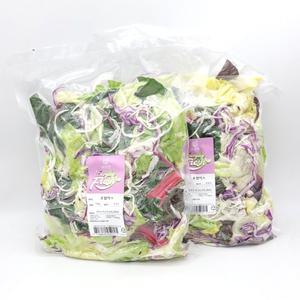 의령농산 유알팜 국내산 간편 샐러드 혼합믹스 샐러드 대용량 2kg