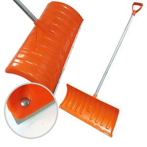 철판 보강 넉가래 (튼튼한 아연파이프 자루)