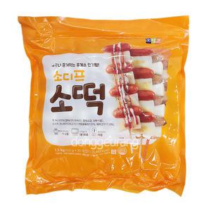 소디프 소떡꼬치 1.5kg 소떡소떡