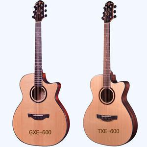 크래프터 GXE-600 G-600CE / TXE-600 T-600CE 탑솔리드 튜너장착 통기타