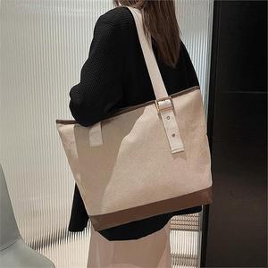 [라일리] Rly 여자 빅사이즈 에코백 코듀로이 모던 숄더백 3컬러