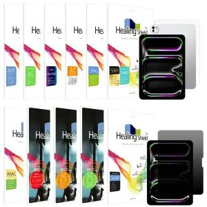 아이패드프로8 7 6 5 4 3세대/미니/에어/11/12.9/13/종이질감/투명/지문방지/정보보호/강화유리 액정보호필름