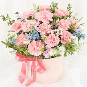 당일 꽃배달 가장 소중한 사랑 카네이션 꽃바구니 꽃상자 생화 배달 B501