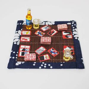 납골당꾸미기 화투판 미니어처 세트 추모관 봉안당 보드게임 고스톱 제사상 미니어처꾸미기