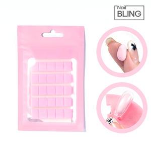 네일 핑크 클레이 30컷 네일껌 껌딱 네일검 팁스탠드