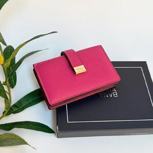 [바나바나][바나바나] 소가죽 로미 카드지갑 WMWCC059RM5-4 마젠타