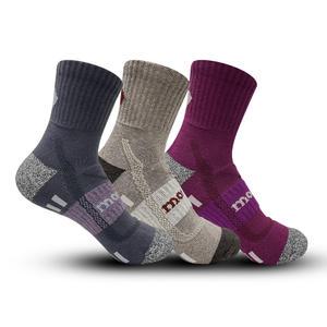 몽벨 넘버원 등산 양말 여성용 쿠션 중목 MB-S10 아소트 3족