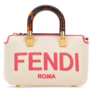 [펜디] 펜디 23FW 바이 더 웨이 미니 보스턴백 아이보리핑크 8BS067 ANVG F1LG7