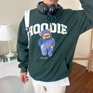 [노멀쉐이크]가을후드티 곰돌이후드티 어깨넓어보이는옷_NMS