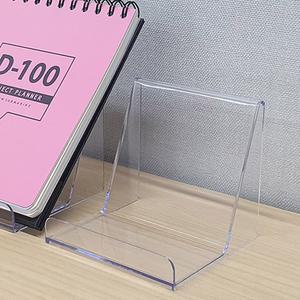 도서전시대 책표지진열대 투명전면받침 앞면 잡지 홍보책자