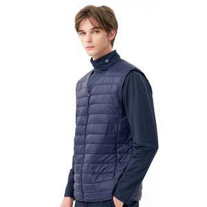 [콜핑] 2274VK603M 웰론 이너 내피 퀼팅 보온 브이넥 남자 겨울 경량 패딩 조끼