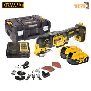 디월트 DCS356P2 충전 멀티커터 만능컷터 20V BL 5.0Ah 배터리 2개 세트