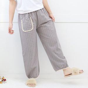 [보슈아]3039 피치기모바지 하의9부 파자마77까지 홈웨어 국내산