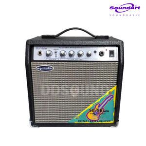 사운드아트 BA-15G 소형 기타 앰프 일렉 악기 공연 행사 무대 강의 강연 25W 스피커 다용도앰프