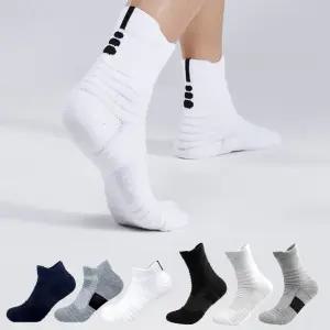 꼬꼬마스픽 마라톤양말 배드민턴 에어로빅 테니스 발바닥두꺼운양말 5켤레