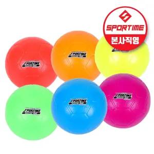 스포타임 프리미엄 폼볼 축구공 4호 세트 (6색 1세트) 폼피구공 안전공
