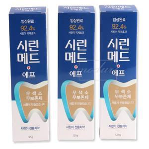 부광 시린메드 에프 시린이 치약 3p 125g 시린이치약 시린이전용 잇몸치약 잇몸케어 저자극치약