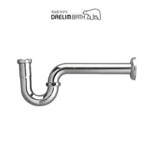 대림바스 세면대 P트랩 배수관 벽배수 세면기부속품 교체 DL-P4031