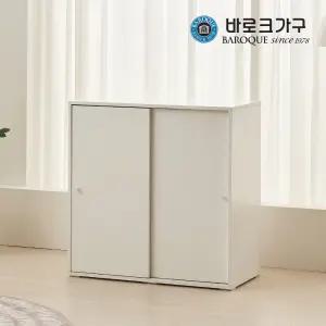 슬링 E0등급 슬라이딩 2도어 800 수납장_착불배송