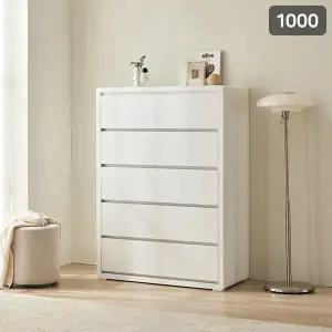 [삼익가구]퓨어빅 1000 5단 광폭 초대형 서랍장