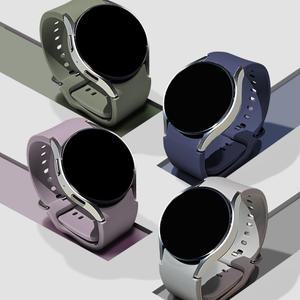 TXLX 갤럭시워치 6 5 4 클래식 프로 골프에디션 호환 실리콘 스트랩 방수 시계줄 밴드 40 42 43 44 45 47mm