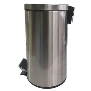 20리터 스텐 페달식휴지통 페달식쓰레기통 주방 화장실