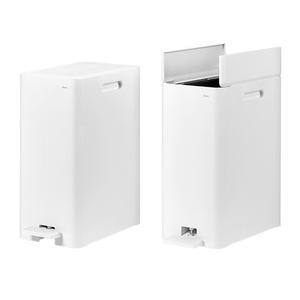 양문형 페달형 휴지통 15L 위생적인 쓰레기통