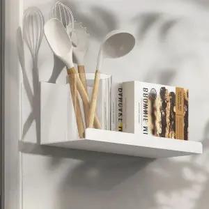 보드겜 냉장고 자석수납 선반 화이트 무타공 설치 정리 N724