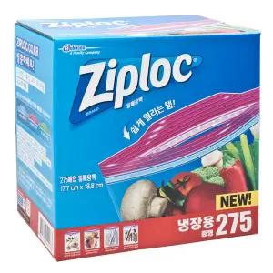 지퍼락 더블지퍼백 중형 275매 냉장용