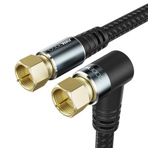 [코드웨이] TV안테나선 유선방송 동축케이블 1m외