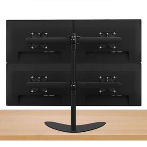 모니터4대 2X2배치 스탠드거치대 32인치 쿼드모니터암