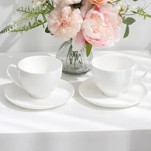 [대구백화점] [한국도자기]본차이나 화이트 커피잔 2인세트 (데시나)