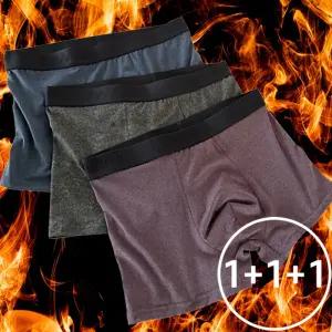 [굿스맨][1+1+1] 남성 피치기모 스판 드로즈 겨울팬티 3컬러