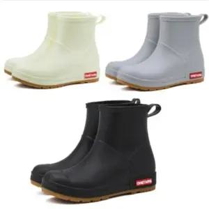 발목 여성 남성 레인부츠 방수 장화/남자/여자/낚시/주방/방수화/작업/미끄럼방지