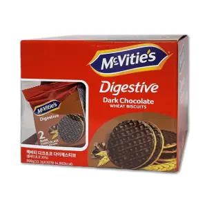 맥비티 다이제초코 다이제스티브 30개입 통밀 다크초코 비스킷 쿠키