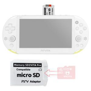 호환 SD2VITA 5.0 메모리 어댑터 PS비타 1세대 2세대 커펌용