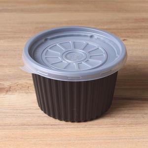 일회용 소스용기 BF 105파이 PP 대 블랙 500세트 전자렌지 가능 국 밥 용기