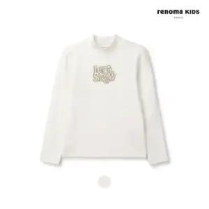 [대구백화점] [레노마키즈] 여아 반목 자수 포인트 티셔츠(R2442T175)