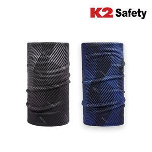K2 safety 동계 멀티스카프 겨울 기모 넥워머 넥마스크 스키 등산 바이크 블랙 네이비