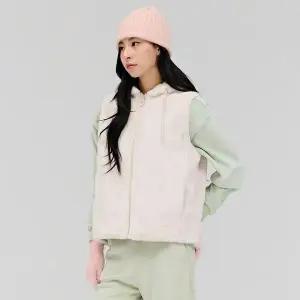 [하프클럽/체이스컬트]W 밍크 후드 VEST