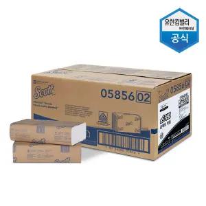 4716301 스카트 콤팩트 핸드타올 147매 12밴드 유한킴벌리 페이퍼타올 업소용 대용량