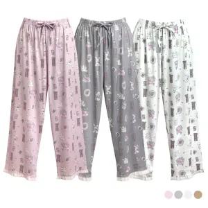 EM4005 래빗하우스 8부여성잠옷바지 파자마