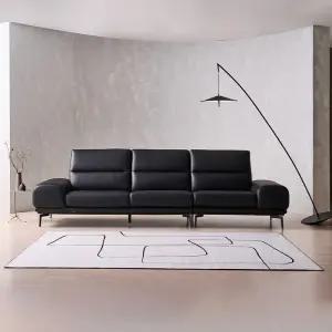 [연말결산 3만상품권 100증정] 루미아 3.5인 전체 천연가죽 소파