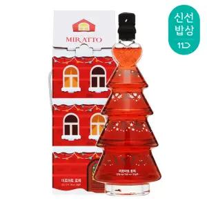 [품질보장] 미르아토 크리스마스 트리와인 로제 12도 745ml LED코르크전구증정