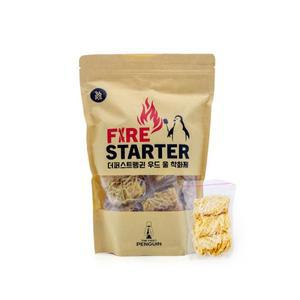 더퍼스트펭귄 캠핑용 화목난로 장작 불쏘시개 착화제