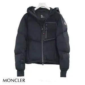 몽클레어 남성 만드레스 쇼트 다운 패딩 블랙 1A00012 596K7 999