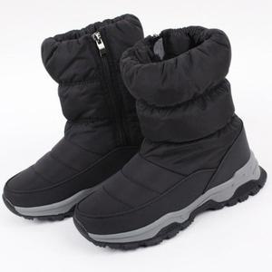 안전화 기모 여자 성인 눈길 아이젠 여성패딩부츠