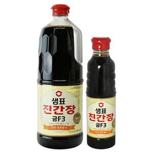 샘표 진간장 금F-3 (2.2L) 1.7L+500ml 국간장 조림간장