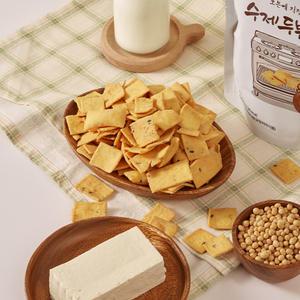 국산콩 수제 두부과자 10팩(1100g)